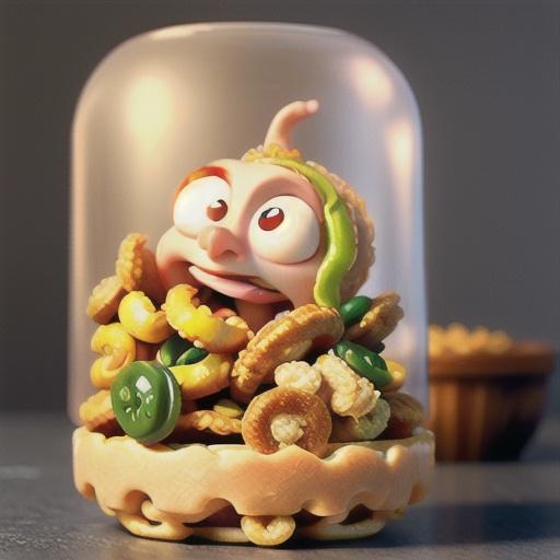 Crunchy Cheerios®-Coated Carrot-Cheese Balls