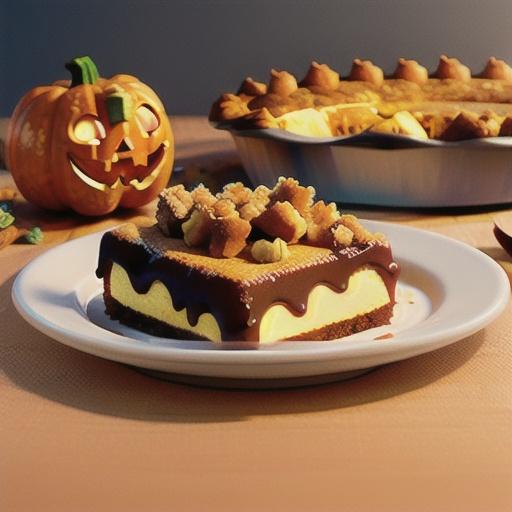 Pumpkin Cheesecake Streusel Bars