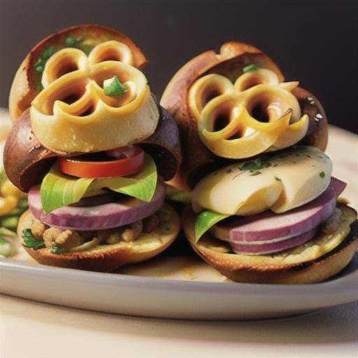 Mini Ham And Cheese Rolls