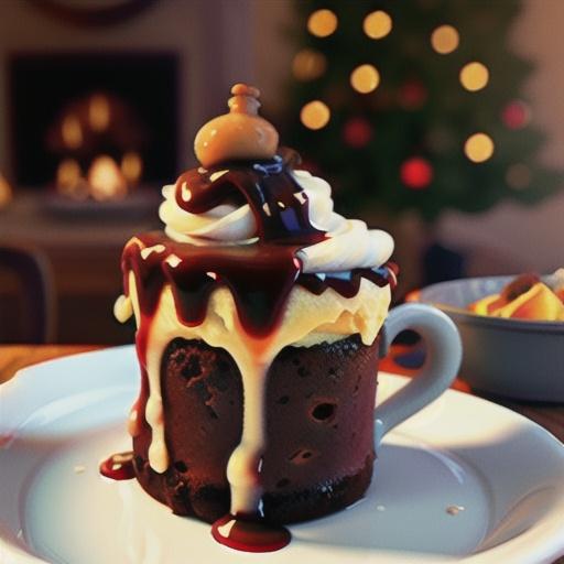 Nanny's Steamed Cranberry Pudding