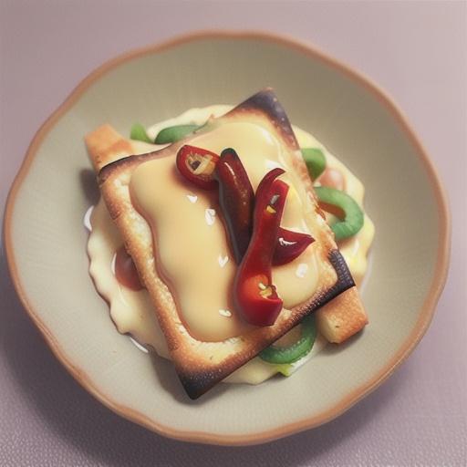 Chilli cheese shortbread