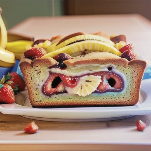 Strawberry Banana Bread