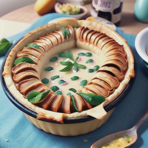 Old-fashioned fish pie