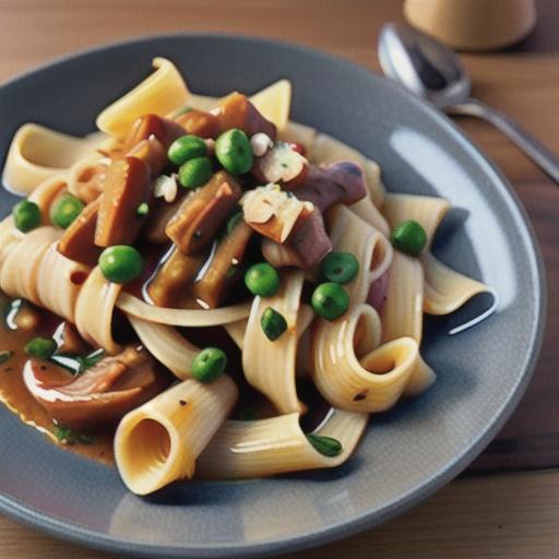 Slow-cooked duck ragu with pappardelle