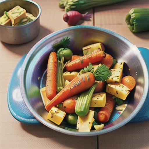 Garlic Roasted Rainbow Carrots