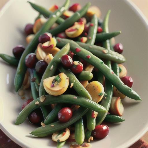 Cranberry-Hazelnut Green Beans