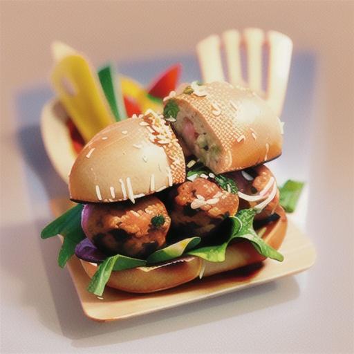 Mediterranean meatball subs