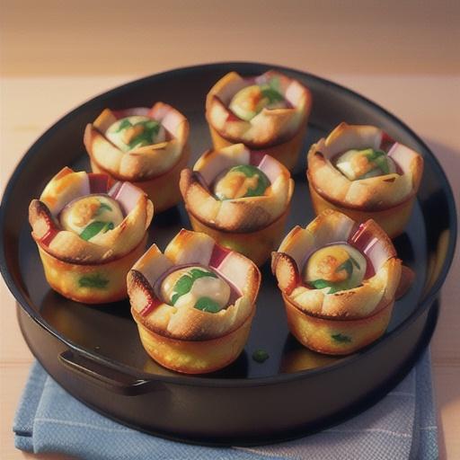 Chicago Deep-Dish Pizza Muffins