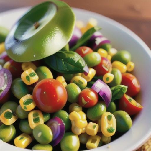 Edamame and Corn Salad