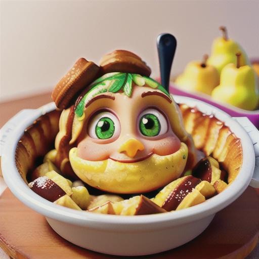 Pear and Apple Crumble